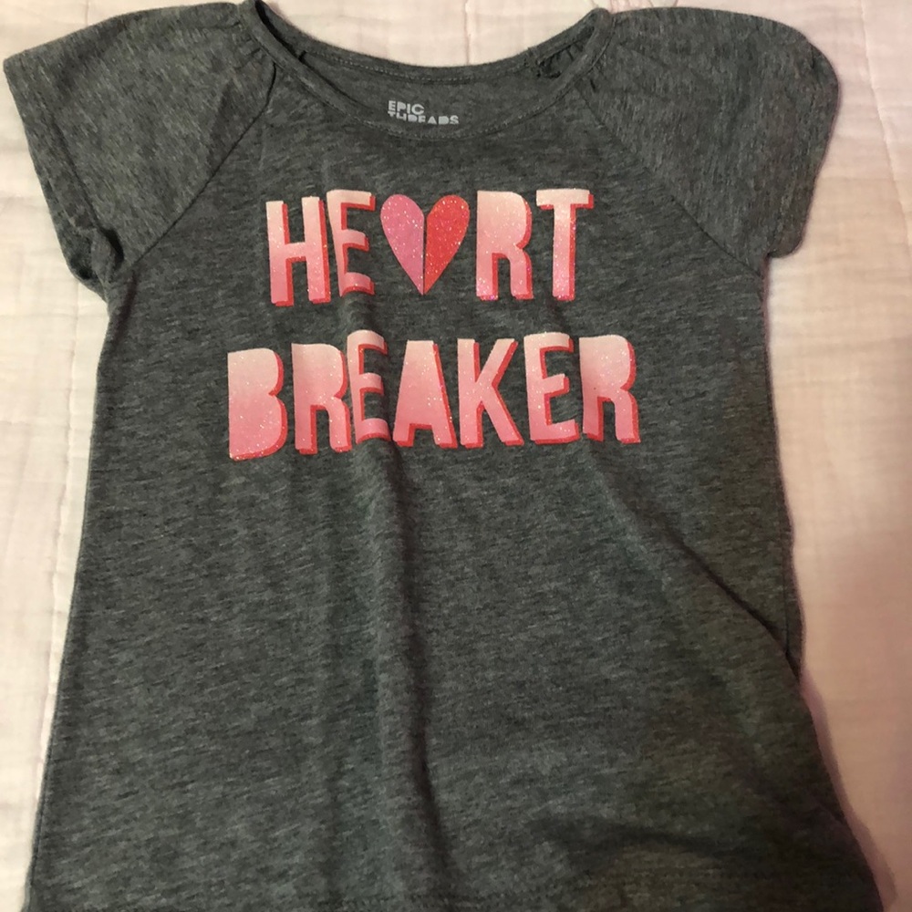 Girls epic threads heartbreaker T-shirt